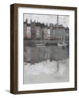 Fishing Village II-Jennifer Parker-Framed Art Print