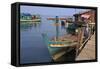 Fishing Village in Sihanoukville Port, Sihanouk Province, Cambodia, Indochina, Southeast Asia, Asia-Richard Cummins-Framed Stretched Canvas