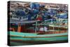 Fishing Village in Sihanoukville Port, Sihanouk Province, Cambodia, Indochina, Southeast Asia, Asia-Richard Cummins-Stretched Canvas