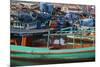 Fishing Village in Sihanoukville Port, Sihanouk Province, Cambodia, Indochina, Southeast Asia, Asia-Richard Cummins-Mounted Photographic Print