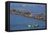 Fishing Village in Sihanoukville Port, Sihanouk Province, Cambodia, Indochina, Southeast Asia, Asia-Richard Cummins-Framed Stretched Canvas