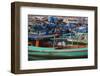 Fishing Village in Sihanoukville Port, Sihanouk Province, Cambodia, Indochina, Southeast Asia, Asia-Richard Cummins-Framed Photographic Print