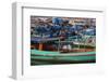 Fishing Village in Sihanoukville Port, Sihanouk Province, Cambodia, Indochina, Southeast Asia, Asia-Richard Cummins-Framed Photographic Print