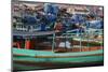 Fishing Village in Sihanoukville Port, Sihanouk Province, Cambodia, Indochina, Southeast Asia, Asia-Richard Cummins-Mounted Photographic Print