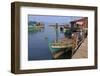 Fishing Village in Sihanoukville Port, Sihanouk Province, Cambodia, Indochina, Southeast Asia, Asia-Richard Cummins-Framed Photographic Print