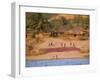 Fishing Village, Lake Tanganyika, Mahale Mountain, Tanzania-Marilyn Parver-Framed Photographic Print