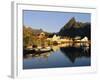 Fishing Village of Hamnoy, Moskenesoya, Lofoten Islands, Norway, Scandinavia, Europe-Gavin Hellier-Framed Photographic Print