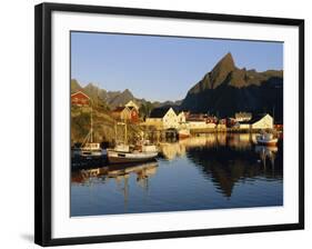 Fishing Village of Hamnoy, Moskenesoya, Lofoten Islands, Norway, Scandinavia, Europe-Gavin Hellier-Framed Photographic Print