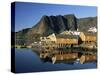 Fishing Village on Sakrisoya Island, Moskenesoya, Lofoten Islands, Nordland, Norway-Gavin Hellier-Stretched Canvas