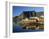 Fishing Village on Sakrisoya Island, Moskenesoya, Lofoten Islands, Nordland, Norway-Gavin Hellier-Framed Photographic Print