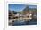 Fishing village on strandflat of Hamnoy, Reinefjorden Islands, Lofoten-Tony Waltham-Framed Photographic Print