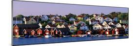 Fishing Village on the West Coast Fiskebaeckskil Sweden-null-Mounted Photographic Print