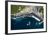 Fishing Village Playa Bombilla, La Palma, Aerial Picture, Canary Islands, Spain-Frank Fleischmann-Framed Photographic Print