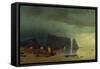 Fishing Village-William Bradford-Framed Stretched Canvas