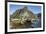 Fishing vllages on Reinefjorden, Andoya, Lofoten-Tony Waltham-Framed Photographic Print