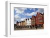 Fishing Warehouses in the Bryggen District-Doug Pearson-Framed Photographic Print