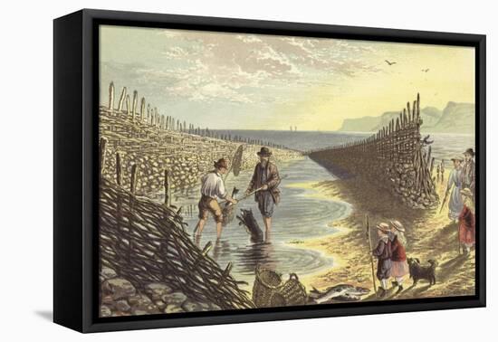 Fishing Weir-Alexander Francis Lydon-Framed Stretched Canvas