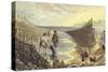 Fishing Weir-Alexander Francis Lydon-Stretched Canvas