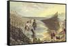 Fishing Weir-Alexander Francis Lydon-Framed Stretched Canvas