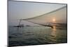 Fishing with Square Nets in Tam Giang Lagoon, Hue, Thua Thien Hue Province, Vietnam, Indochina-Nathalie Cuvelier-Mounted Photographic Print