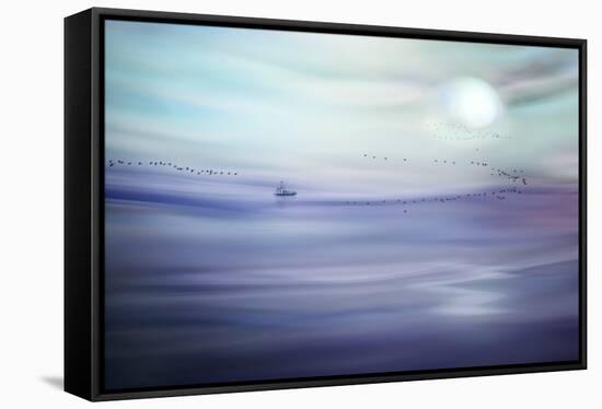 Fishing-Ursula Abresch-Framed Stretched Canvas