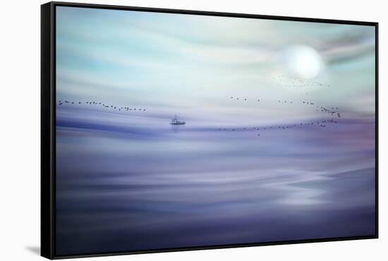 Fishing-Ursula Abresch-Framed Stretched Canvas