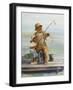 Fishing-Dianne Dengel-Framed Giclee Print