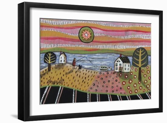 Fishing-Karla Gerard-Framed Giclee Print