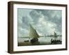 Fishingboat in an Estuary, 1655-Jan Van Goyen-Framed Giclee Print