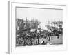 Fishmarket in Progress-null-Framed Photographic Print