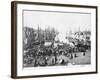 Fishmarket in Progress-null-Framed Photographic Print