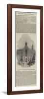 Fishmongers' Almshouses, the Chapel, Garden Front-null-Framed Premium Giclee Print