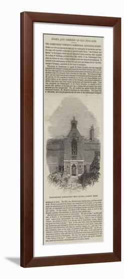 Fishmongers' Almshouses, the Chapel, Garden Front-null-Framed Premium Giclee Print