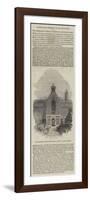 Fishmongers' Almshouses, the Chapel, Garden Front-null-Framed Giclee Print