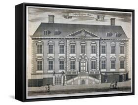 Fishmongers' Hall, City of London, C1750-Sutton Nicholls-Framed Stretched Canvas