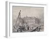 Fishmongers' Hall from North East, London, C1835-John Woods-Framed Giclee Print