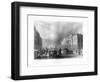 Fishmongers' Hall, London, 19th Century-J Woods-Framed Giclee Print