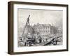 Fishmongers' Hall, Thames Street, London, C1827-William Henry Bartlett-Framed Giclee Print