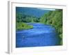 Fishs Eddy Stream, Man Fly Fishing-Barry Winiker-Framed Photographic Print