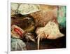 Fishstand With Ray, 1892-James Ensor-Framed Giclee Print