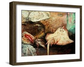 Fishstand With Ray, 1892-James Ensor-Framed Giclee Print