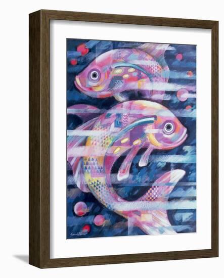 Fishstream-Sarah Porter-Framed Giclee Print