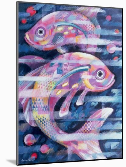 Fishstream-Sarah Porter-Mounted Giclee Print