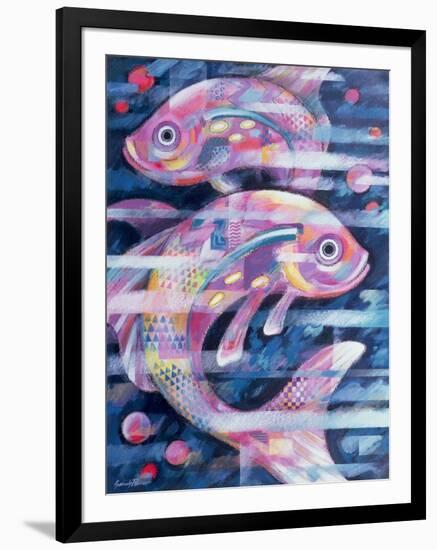 Fishstream-Sarah Porter-Framed Giclee Print