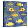 Fishtales 5-David Sheskin-Stretched Canvas