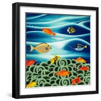 Fishtales I-David Sheskin-Framed Giclee Print