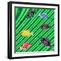 Fishtales IX-David Sheskin-Framed Giclee Print