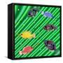 Fishtales IX-David Sheskin-Framed Stretched Canvas