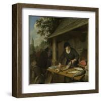 Fishwife-Adriaen Van Ostade-Framed Art Print