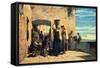 Fishwives in Lerici, 1860-Telemaco Signorini-Framed Stretched Canvas